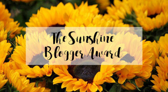 Image result for sunshine blogger award